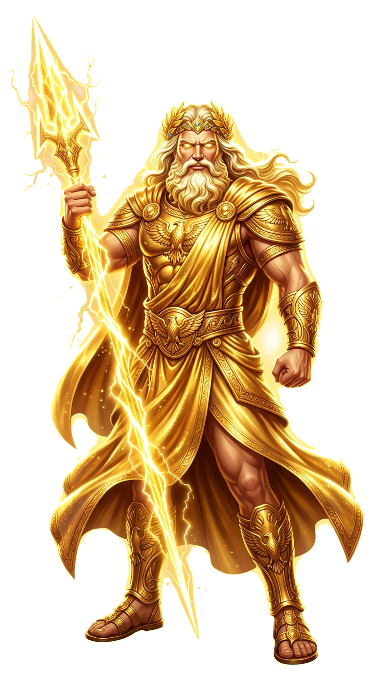 Golden God Zeus